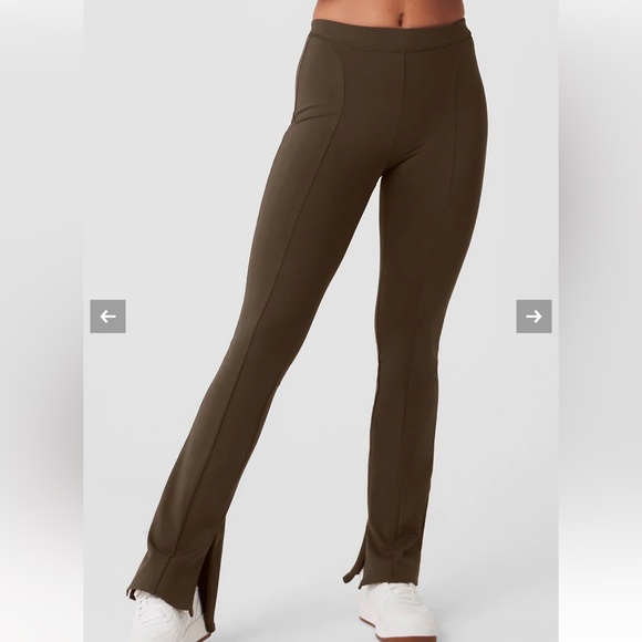 High-Waist 7/8 Zip It Flare Legging - Picture 2 of 7